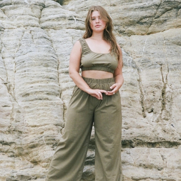 NWT Ozma of California Sophie crop top - Picture 3 of 5